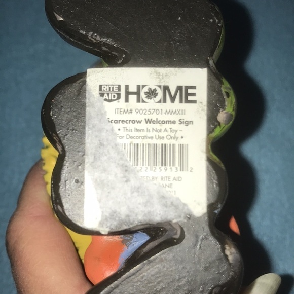 Scarecrow welcome figurine made of resin - Picture 5 of 7